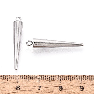304 Stainless Steel Pendants STAS-T075-22A-P-1