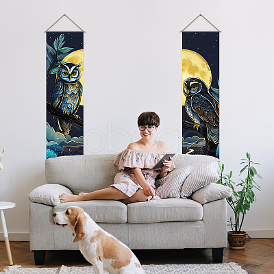 Polyester Wall Hanging Tapestry AJEW-WH0399-035-1