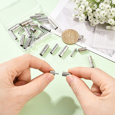 30Pcs 3 Styles Brass Bayonet Clasps KK-YW0004-52-1
