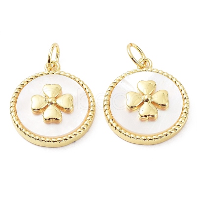 Rack Plating Brass Pendants KK-B076-05G-02-1