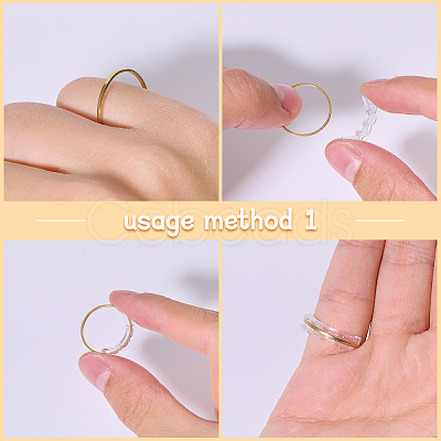 Transparent PVC Jewelry Resizing Tools DIY-WH0430-981-1