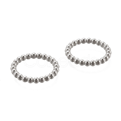 Tarnish Resistant 304 Stainless Steel Linking Rings STAS-L224-055A-P-1