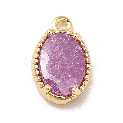 Glass Charms KK-M233-01G-B-1