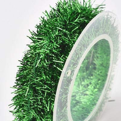 Shiny Tinsel Hanging Garland OCOR-WH0054-21C-1