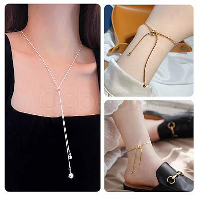 60Pcs 3 Colors Brass Beads KK-TA0001-59-1