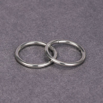 316L Surgical Stainless Steel Hoop Cartilage Earrings WGB51CA-26-1