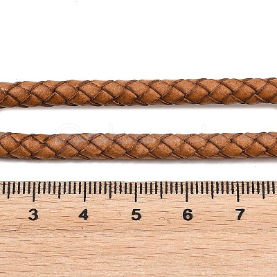 Braided Leather Cord with Core WL-F009-5mm-02-1