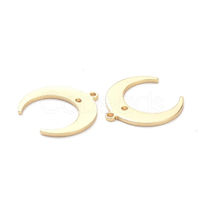 Brass 2-Loop Link Connectors KK-K250-15LG-1