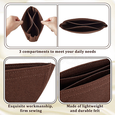 Wool Felt Purse Organizer Insert FIND-WH0128-74A-01-1
