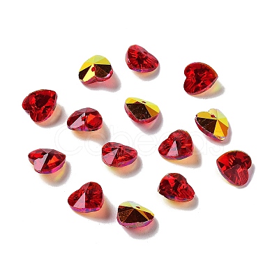 Electroplate Glass Charms GGLA-Z002-02J-1