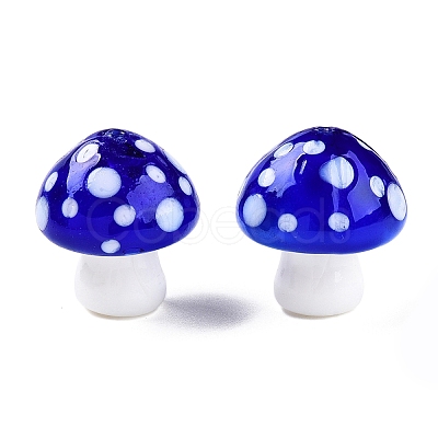 Handmade Lampwork Beads Strands LAMP-T021-13D-1