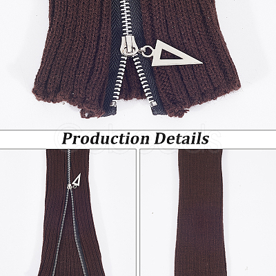Acrylic Fibers Leg Sleeves AJEW-WH20072-16A-1