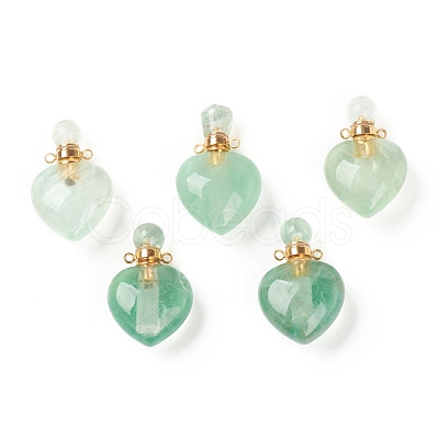 Natural Fluorite Pendants G-H252-C02-1