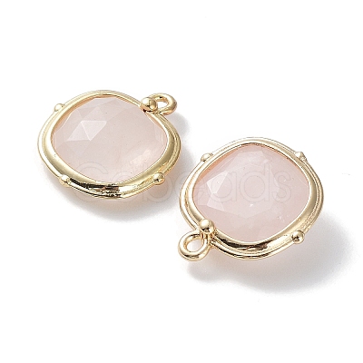 Natural Rose Quartz Pendants G-G012-09A-04-1