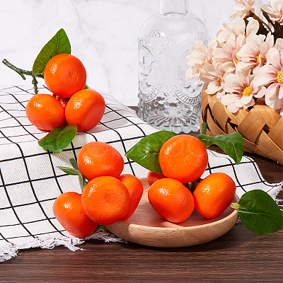 3Pcs 3 Styles Foam Artificial Fruit Model DJEW-CN0001-31-1