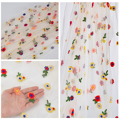 Polyester Cloth Fabric DIY-WH0591-189B-1