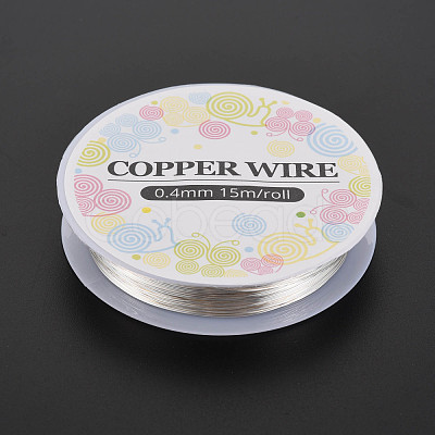 Round Craft Copper Wire X-CW0.4mm006-1