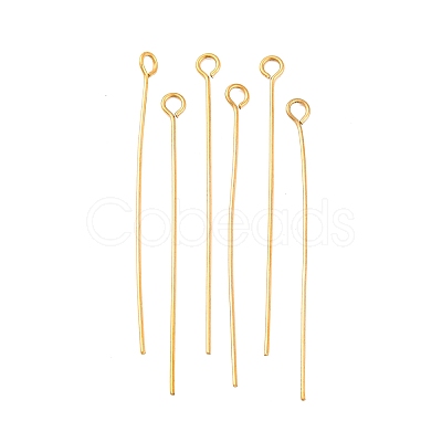 Ion Plating(IP) 304 Stainless Steel Eye Pins STAS-G075-17G-05-1