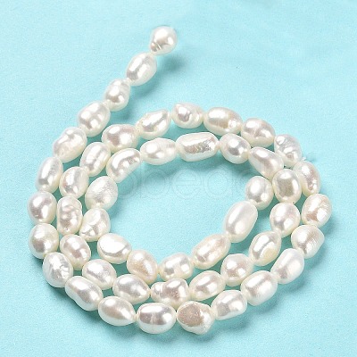 Natural Cultured Freshwater Pearl Beads Strands PEAR-E016-066-1