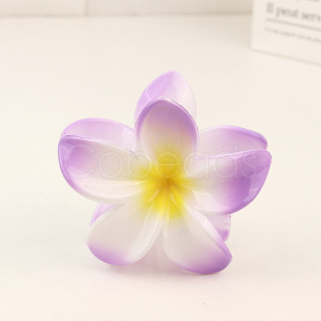 Plastic Claw Hair Clip OHAR-PW0003-036C-1