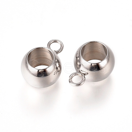 Tarnish Resistant 201 Stainless Steel Tube Bails STAS-L238-023P-1