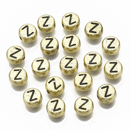 Plating Acrylic Beads PACR-CD0001-Z-1