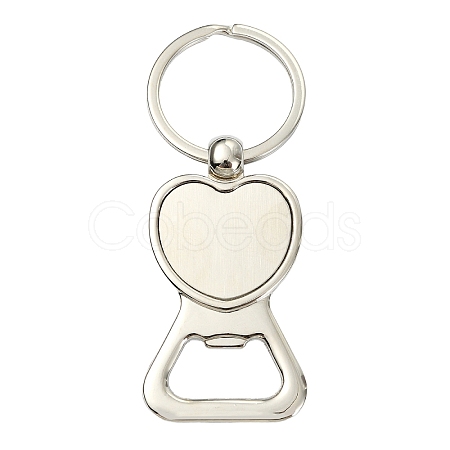 1Pc Zinc Alloy Cabochon Settings Bottle Openers AJEW-YW0002-13-1