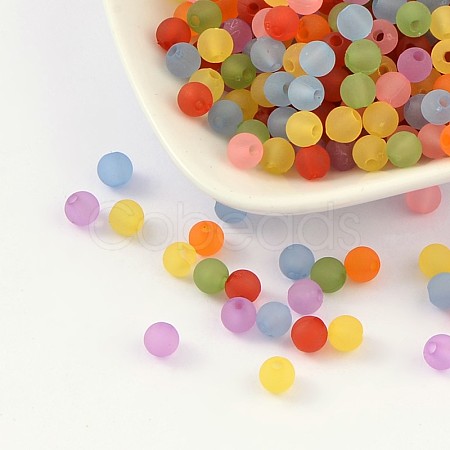 Transparent Acrylic Beads PL723M-1