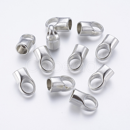 Brass Cord Ends X-KK-19X12-P-1