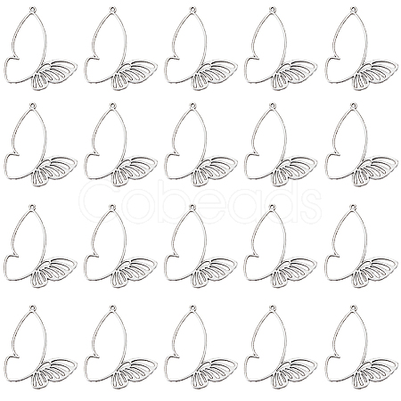 70Pcs Tibetan Style Alloy Pendants TIBE-SC0002-22AS-1