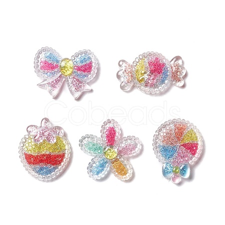 Resin Cabochons CRES-A049-07-1