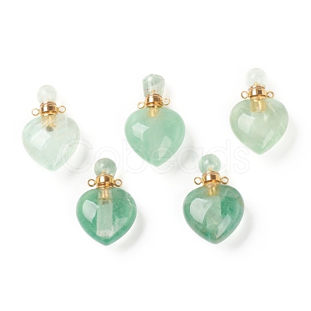 Natural Fluorite Pendants G-H252-C02-1