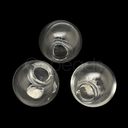 Round Handmade Blown Glass Globe Ball Bottles BLOW-R002-30mm-1