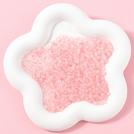50G Frosted Glass Beads FGLA-YW0001-03G-1