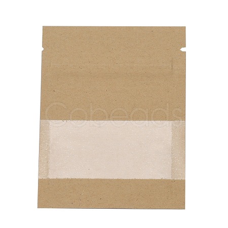 Kraft Paper Open Top Resealable Bags LS-OPP-M002-02A-03-1