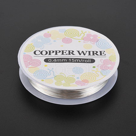Round Craft Copper Wire X-CW0.4mm006-1