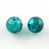 Transparent Crackle Glass Beads CCG-R001-6mm-M-2