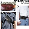 2Pcs PU Leather Waist Bag AJEW-NB0003-40-6