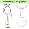 80Pcs Plastic Magnifying Glass AJEW-GO0002-63-2
