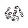 Zinc Alloy Lobster Claw Clasps E106-B-1
