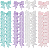 40Pcs 4 Colors Handmade Polyester Costume Accessories DIY-SP0004-85A-1