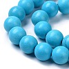 Natural Howlite Beads Strands G-C180-15A-3