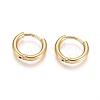 Ion Plating(IP) 304 Stainless Steel Huggie Hoop Earrings LS-EJEW-F111A-13mm-G-1