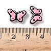 Transparent Glass Enamel Beads LAMP-C023-03B-4
