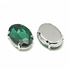 Sew on Rhinestone RGLA-T091-6x8mm-15P-2