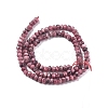 Dyed Natural Malaysia Jade Rondelle Beads Strands X-G-E316-2x4mm-38-2