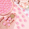 100Pcs Opaque ABS Plastic Cabochons KY-SP0001-16B-3