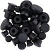 30Pcs 5 Styles Silicone Hole Plugs AJEW-GF0011-63F-7