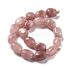 Dyed Natural Malaysia Jade Beads Strands G-P528-I07-01-3