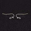 Brass Earring Hooks KK-WH0035-34-1